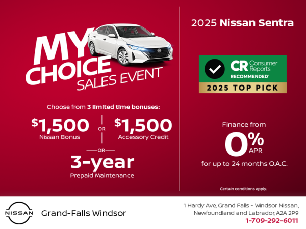 Get the 2025 Nissan Sentra today!
