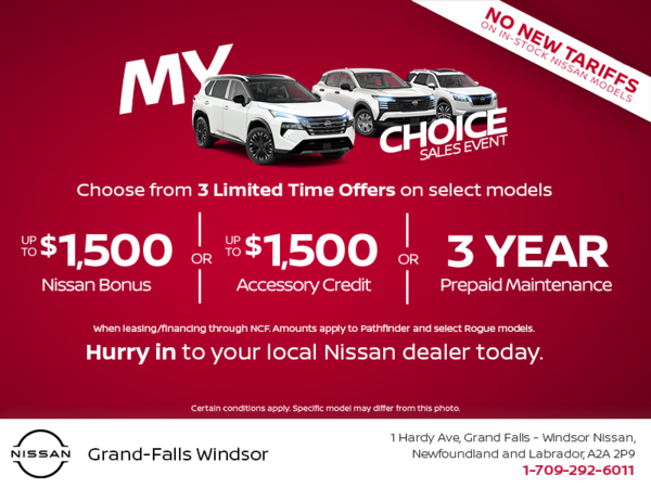 The Nissan monthly Event