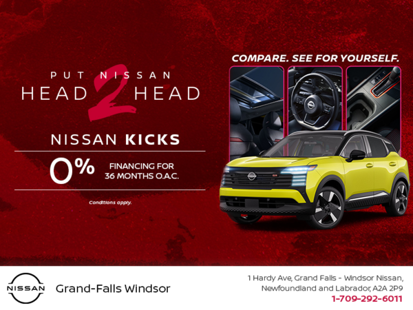 Get the 2026 Nissan Kicks Today!