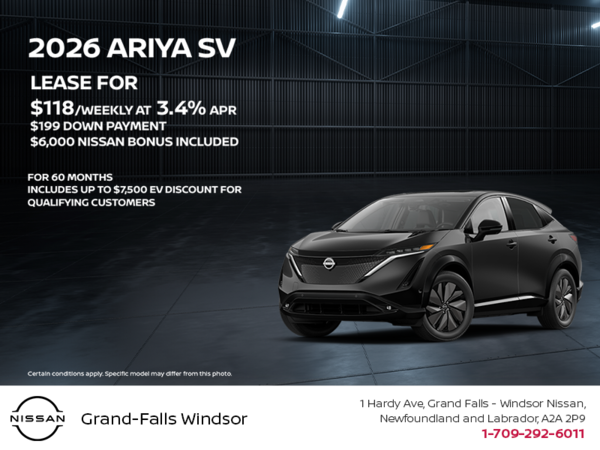 2026 Nissan Ariya