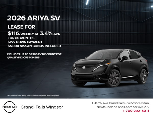 2026 Nissan Ariya