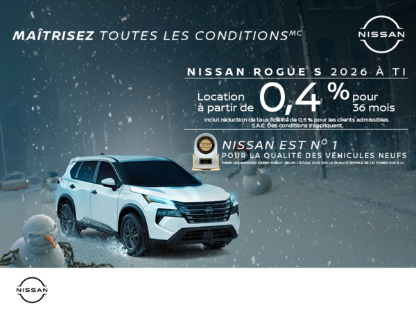 Obtenez le Rogue 2026 !