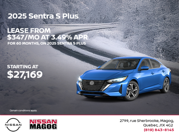 Get the 2025 Sentra Today!