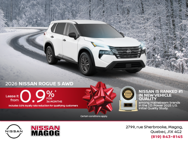 Get the 2026 Rogue Today!