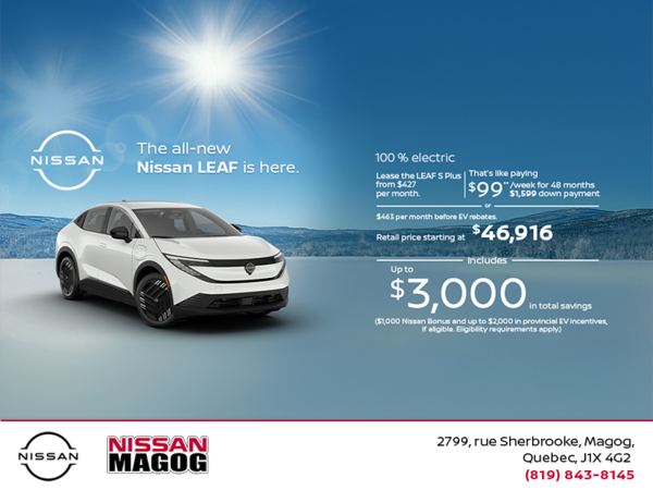 Get the 2026 Leaf Today!