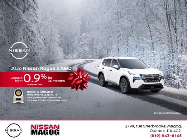 Get the 2026 Rogue Today!