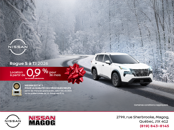 Obtenez le Rogue 2026 !