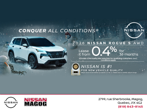 Get the 2026 Rogue Today!