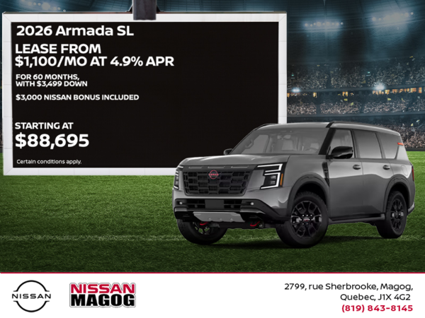2026 Nissan Armada