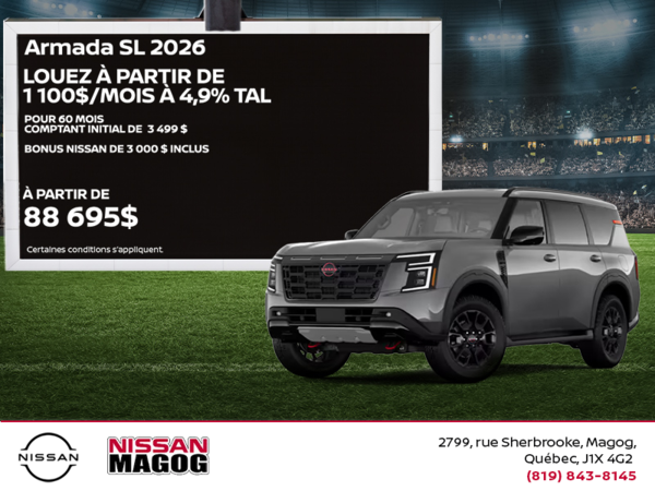Nissan Armada 2026
