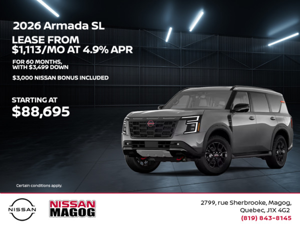 2026 Nissan Armada