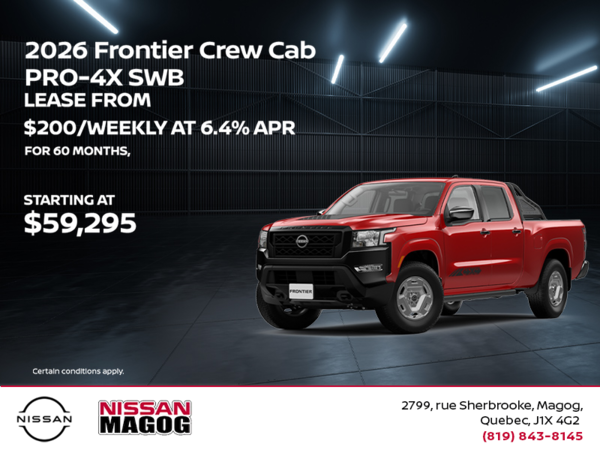 2026 Nissan Frontier