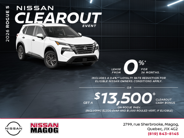 Get the 2026 Rogue S!