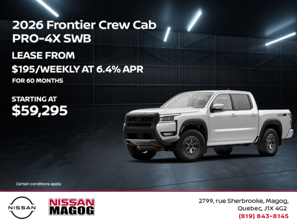 2026 Nissan Frontier