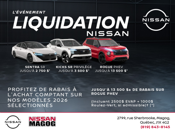 Événement mensuel Nissan