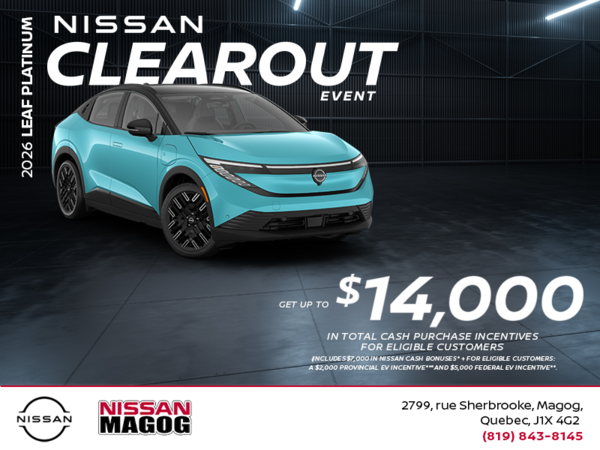 Get the 2026 Leaf Platinum Today!