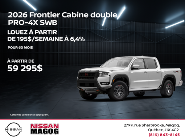 Nissan Frontier 2026