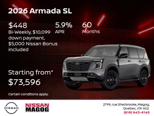 2026 Nissan Armada