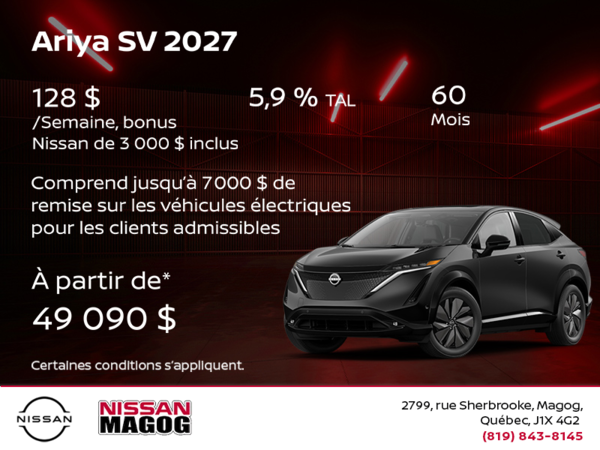 Nissan Ariya 2027