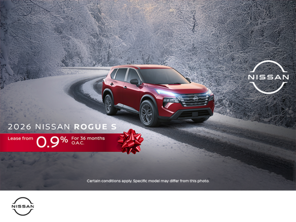 Get the 2026 Nissan Rogue Today!