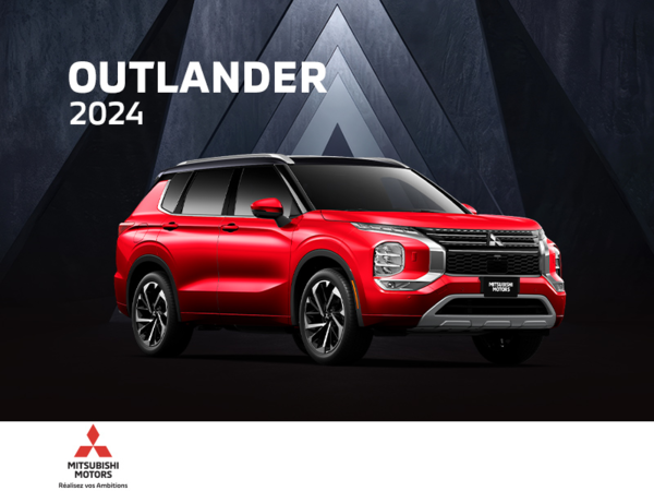 Procurez-vous le Mitsubishi Outlander 2024