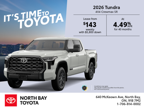 2026 Toyota Tundra