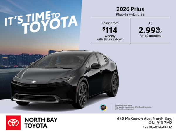 2026 Toyota Prius Plug-In Hybrid