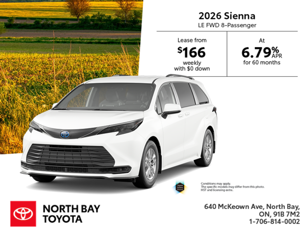 2025 Toyota Sienna Hybrid LE FWD 8-Passenger