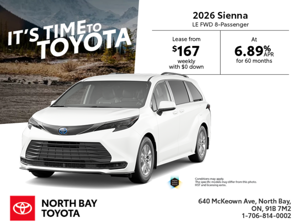 2026 Toyota Sienna Hybrid
