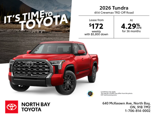 2026 Toyota Tundra
