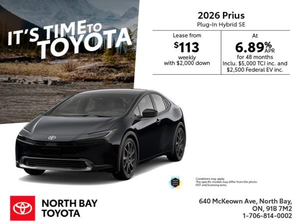 2026 Toyota Prius Plug-In Hybrid