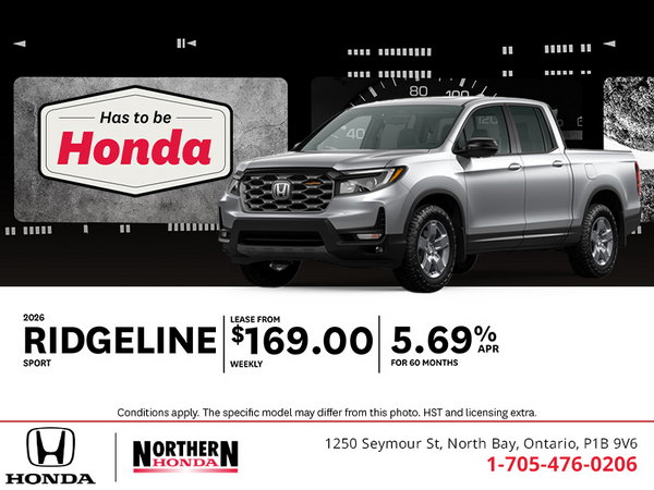 2026 Honda Ridgeline