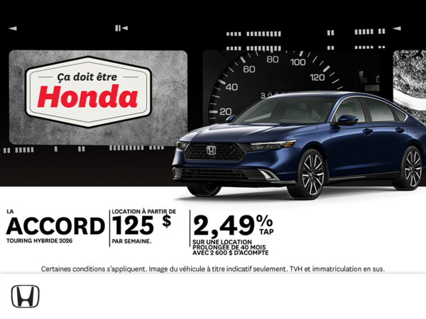 Honda Accord Hybrid 2026