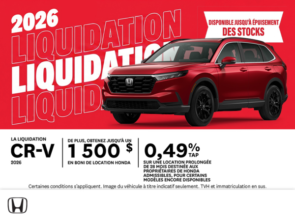 Honda CR-V 2026