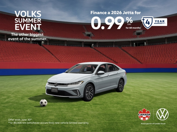 Get the 2026 Volkswagen Jetta