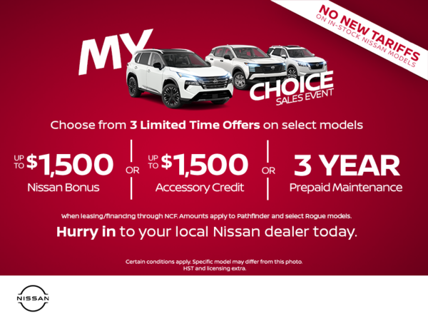 The Nissan monthly Event