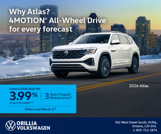 Get the 2026 Volkswagen Atlas