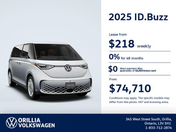 Get the 2025 Volkswagen ID. Buzz
