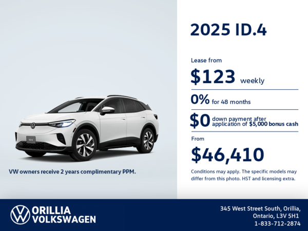 Get the 2025 Volkswagen ID.4