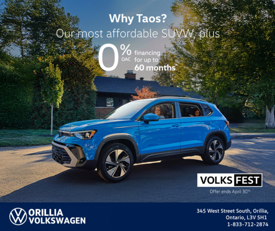 Get the 2026 Volkswagen Taos