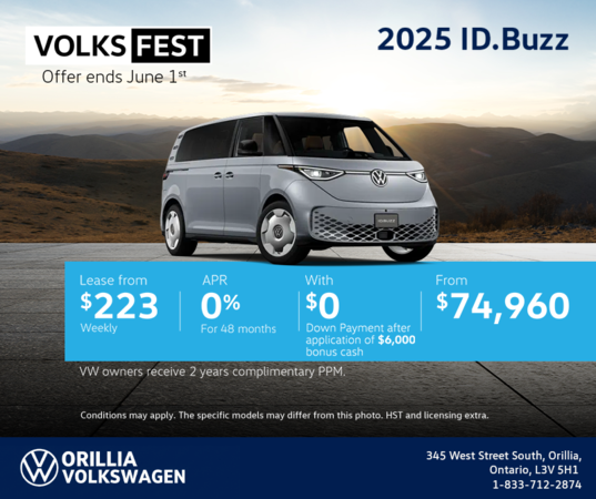 Get the 2025 Volkswagen ID. Buzz