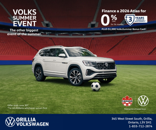 Get the 2026 Volkswagen Atlas