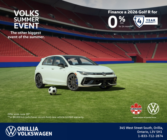 Get the 2026 Volkswagen Golf R