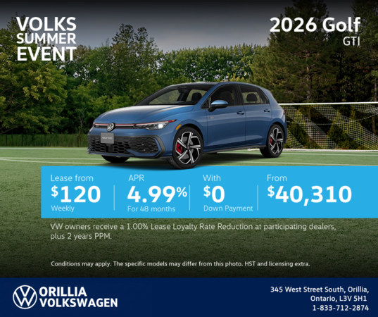 Get the Volkswagen Golf GTI 2026