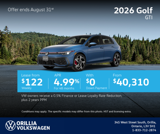 2026 Volkswagen Golf GTI