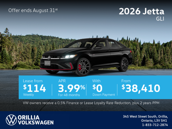 2026 Volkswagen Jetta GLI