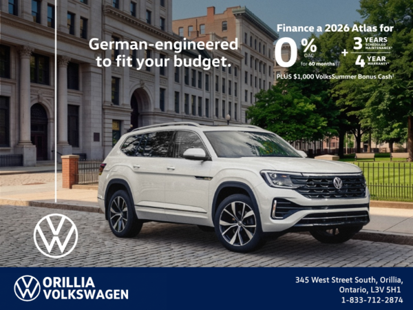 Get the 2026 Volkswagen Atlas