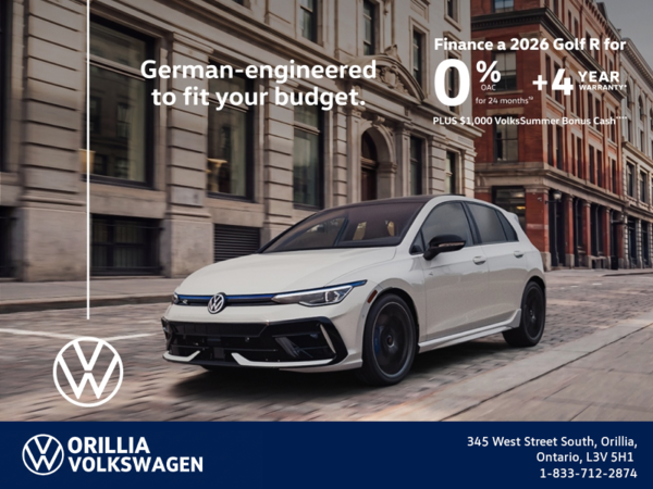 Get the 2026 Volkswagen Golf R