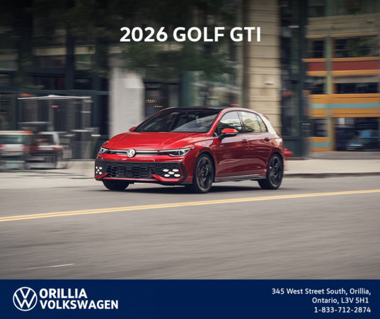 2026 Volkswagen Golf GTI