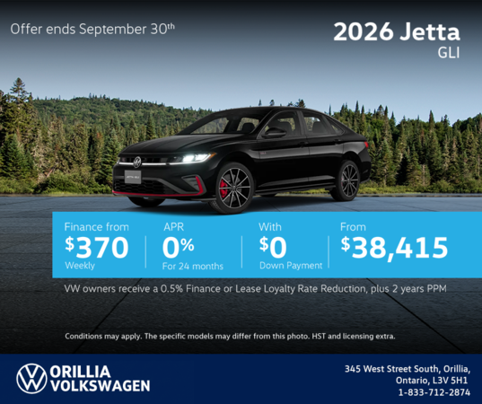 2026 Volkswagen Jetta GLI